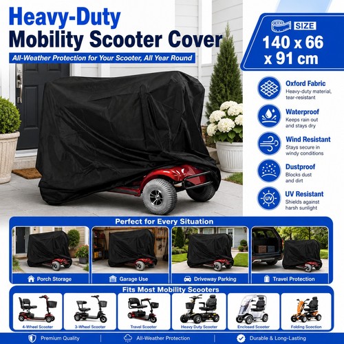 Mobility scooter cover 55in - mobility,
